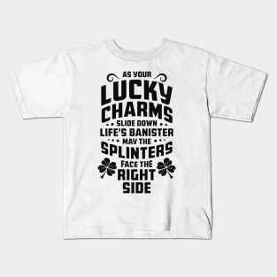 Irish Prayer - Luck of The Irish 3 - Funny Kids T-Shirt